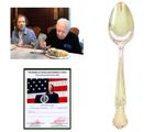 President Jimmy Carter Personally Owned "C" Monogrammed Spoon Ex. Carter Estate
