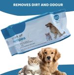 Antibacterial Pet Wipes for Dogs Cats Paw Eye Ear Cleaning 50/100/150/200 Pack