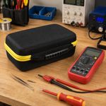 Large Capacity Multimeter Storage Bag Hard Case Tool Organizer Tool Kit