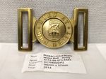 Genuine British Army Military Brass Belt Buckle DIEU ET MON DROIT - NEW