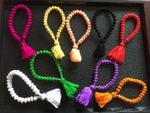 Buddha Hand knotted Wool CHAKRA Bracelet Beads Mediatation Yoga Hindu Wrist Mala