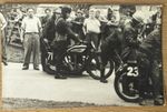 UNKNOWN       - MOTORCYCLE RACERS - VINTAGE  PHOTO