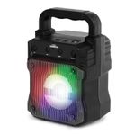Wicked Gizmos Mini Bluetooth Karaoke Speaker with LED Disco Lights and Mic