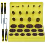 ZDBB 386 PCS Metric FKM Viton O Ring Kit 30 Sizes Fluorocarbon Oring Assortment 
