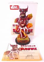 Marvel Comics Sunfire Bust Figurine Limited Edition Art Asylum Rogues Gallery