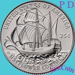 2026 SemiQ MAYFLOWER COMPACT P&D TWO UNCIRCULATED QUARTERS SET 