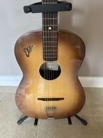 Eko P2 Vintage Parlour Guitar. 1963. Original Hard Case. Highly Collectable.