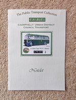 Public Transport Collection C.U.D.C. Caerphilly Transport Bus Series Notelet