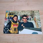 Exeter/trelawney Speedway Photo Of Chris Harris And Seemond Stephens. Autograph.