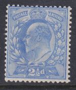 M17(3)21/2d Dull Blue Harrison Perf 14 UNMOUNTED MINT(387)
