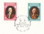 Personages GB Guernsey Used 1980 ON PIECE (147691)