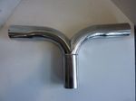 Exhaust  T Piece Y Pipe Divider Stainless Seagull Splitter 1.75" 2" 2.25" 2.5"