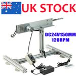 DIY Linear Actuator 24V Reciprocating Motor 150mm Stroke 120rpm Fast shipping