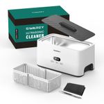 Professional Ultrasonic Cleaner Jewellery Coins Cleaning Machine Basket 1000ML