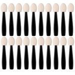20 x Disposable Eye Shadow Sponge Applicator Brushes Make Up Cosmetic Wands