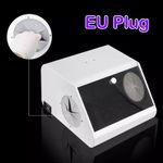 Dental Dust Collector Vacuum Extractor Box Dental Lab Dust Proof Box with LED EU