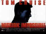 MISSION IMPOSSIBLE 1996 Tom Cruise, Emmanuelle Béart, Jean Reno UK QUAD POSTER