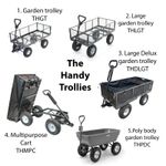 The Handy Garden Trollies (Options) (New other)