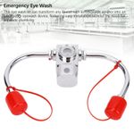Emergency Eyewash Kit 360 Degree Rotating Faucet Mounted Eye Wash For Laundry