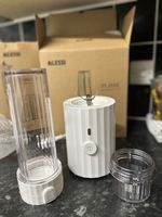 Alessi Plisse Hand Blender WHITE RRP £115. New In Box with Instructions 
