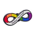 Autism Awareness Define Normal Pin Badge Neurodivergent Spectrum Pin Jewellery