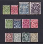 KUT East Africa, Uganda. Values to 3R. 1897, 1898, 1902. Cat approx £365