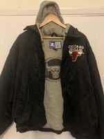 ￼ Chicago bulls Starter, Bomber Jacket XL￼ -NBA   ￼ Vintage 90S,  Michael Jordan