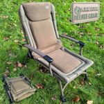 LIDSTERS Deluxe Carp Coarse Fishing Chair Padded Arm Rests Pillow Watch video