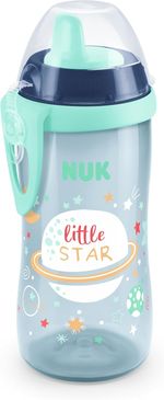 NUK Kiddy Cup Night Toddler | 12+ Months | 300 ml | Leak-Proof Blue 
