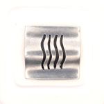 Vintage Pewter Modernist Brooch from Norway Statement Jewellery