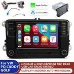 6.5" CarPlay Android Auto Radio RCD360 PRO 187B RCD330 For VW TIGUAN Golf CC