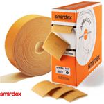 Smirdex 135SP Abrasoft sponge foam backed sandpaper pads 115mm x 25m rolls gold
