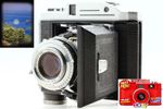 〖MINT〗 Konica Pearl III Rangefinder Camera 6x4.5 75mm f/3.5 Lens From JAPAN