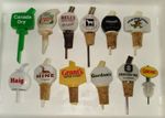 Joblot 12 Vtg. Branded Bottle Pourers – Brands please see listing – Used&Unused