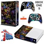FIVE NIGHTS AT FREDDY`S 5 XBOX ONE S (SLIM) PROTECTIVE SKIN DECAL VINYL STICKER 