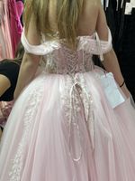 Baby Pink Princess Prom Dress Size 4/6