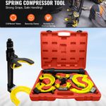 Coil Spring Compressor Macpherson Strut Spring Compressor with Protective Sleeve