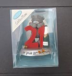 Me to You Tatty Teddy Bear 21st Birthday Figurine Boxed with Original Box
