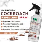 100% Natural Cockroach Repellent -Non-Toxic Formula for Home & Kitchen Use