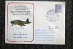 Jet Engine inventor Frank Whittle Signed Gloster 1st Flight RAF cover + 2 Others