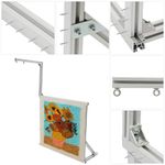 Tufting Frame Tufting Kit Aluminium Alloy Frame For Tapestry Making Sewing