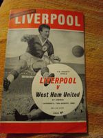 Liverpool v West Ham United, F A Charity Shield, 1964. (56)