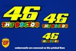 Valentino Rossi #46 The Doctor Moto GP Sticker - Scuderia GP