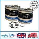 Delphi CAV Fuel Filters 2pc For Massey, JCB Kubota ,Case IH,David Brown, Landini