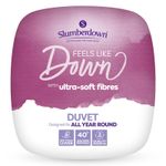 Feels Like Down Duvet All Seasons by Slumberdown