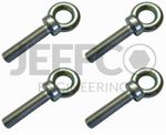 Motorsport Harness Eye bolt 7 16 Inch UNF Seat Belt Eye Bolt 50mm 4 pack 7/16"