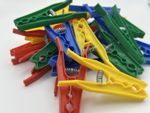 48-96 pk Jumbo Clothes Pegs Strong Plastic Laundry Clips Airer Dry Washing Line