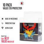 ETB PROTECTOR (10 PACK) VALUE Display Case for Standard Elite Trainer Boxes