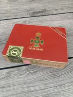 The Wise Man Robusto Wooden Cigar Box Nicaragua Crafts Guitar