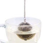 New Stainless Steel Loose Tea Infuser Leaf Strainer Filter Diffuser Herbal Spice